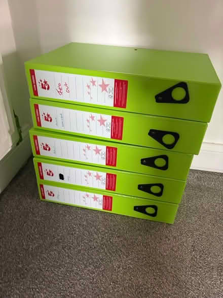 Photo of free 5 box files (L36 Roby) #1