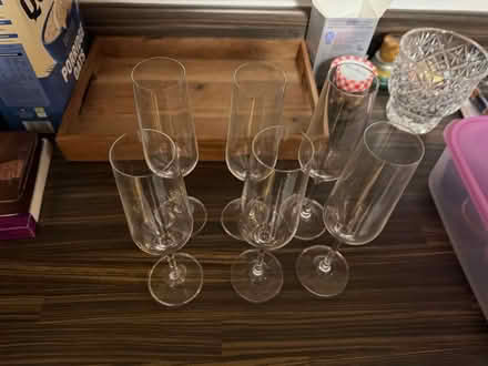 Photo of free 6 Champagne Flutes (Ickleford) #1