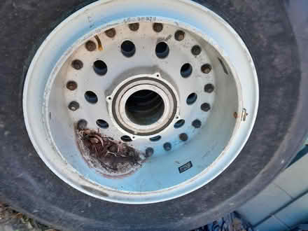 Photo of free Aircraft tyre and wheel (Stoke on trent) #4