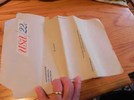 Photo of free 4 vintage aerogrammes (Ridgewood, 11385 near FPR) #1