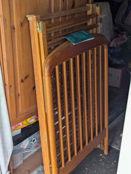 Photo of free Mothercare Wooden Baby Cot (Enfield EN3) #2