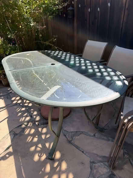 Photo of free Outside dining table (Pleasanton meadows) #1