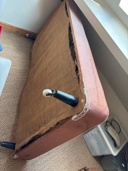 Photo of free old single bed (Ball Hill CV2) #1