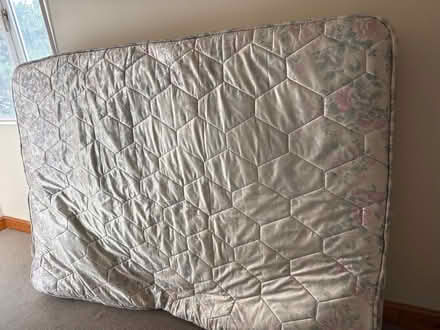 Photo of free Double mattress NO FIRE LABEL (Ball Hill CV2) #1