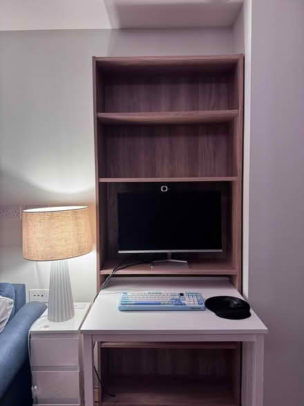Photo of free Desk (shelves and table combo) (islington EC1V) #1