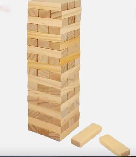 Photo of Wooden Jenga Game (Eaton NR4) #1