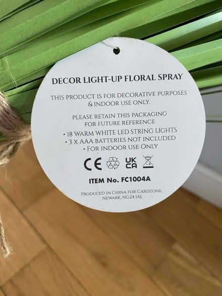 Photo of free Light up flowers (WN4) #3