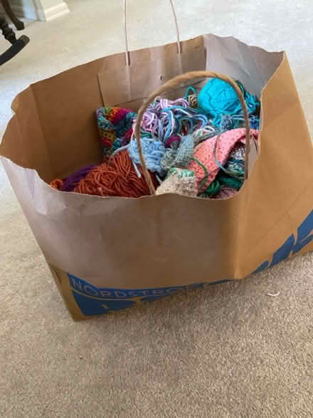 Photo of free Lot tangled yarn (SE Edmonds) #2