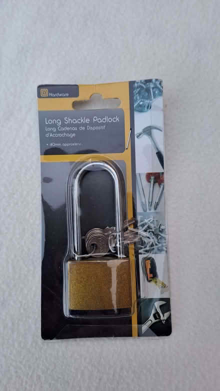 Photo of free Long shackle padlock (Sherrard's Green WR14) #1