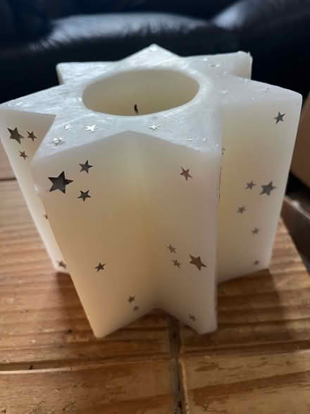 Photo of free Large Star Candle (Hailsham BN27) #1