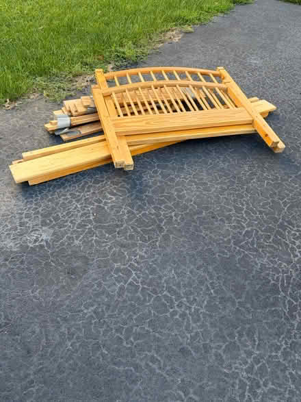 Photo of free Twin Bed Frame (Spotsy Near Courtland HS) #1