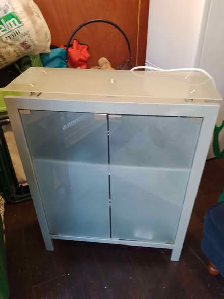 Photo of free glass and metal display/ drinks cabinet (Clacton-on-Sea CO15) #1
