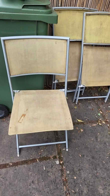 Photo of free 3 garden chairs (CliftonM,YO30) #2