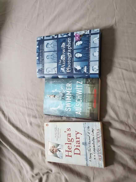 Photo of free Books on Auschwitz. (Stanley Gate L39) #1