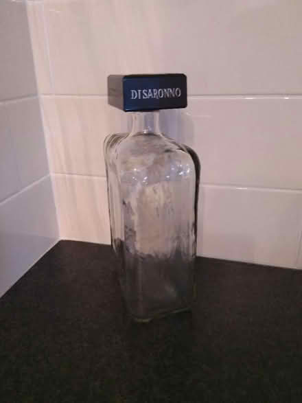 Photo of free Pretty glass bottle, heavy glass (Millhouses S7) #3