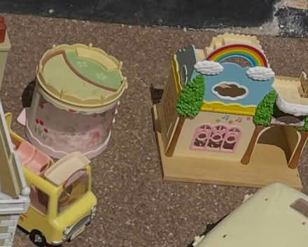 Photo of free Sylvanian Families nursey & mini bus (Wooburn Green HP10) #1