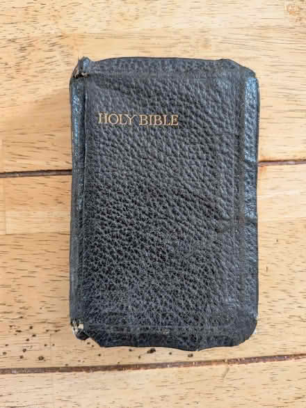 Photo of free 1925 small bible leather cover (Shippon OX13) #1