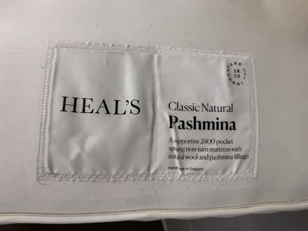 Photo of free Heal's super king Natural Pashmina mattress (Agar Grove N7) #3