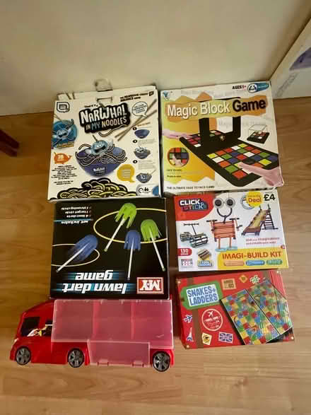 Photo of free collection of games and a truck (Stone Cross BN23) #1
