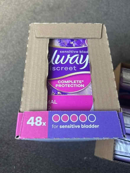 Photo of free Women’s Incontinence Pads (Chingford E4) #2