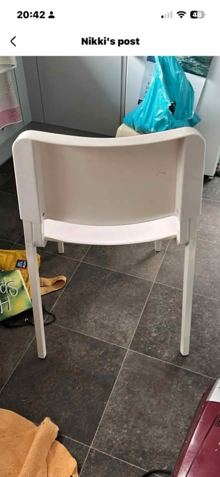 Photo of free IKEA chair (Sychdyn CH7) #2