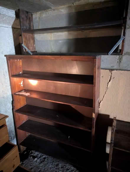 Photo of free Wooden bookshelf #2 (Robertson Ter. Hastings TN34) #1