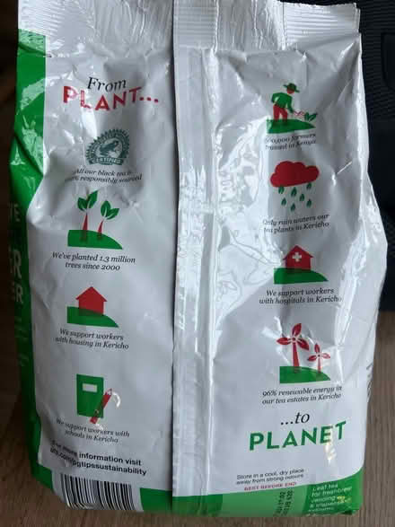 Photo of free Out of date catering pack of loose tea (Little Herberts GL53) #2