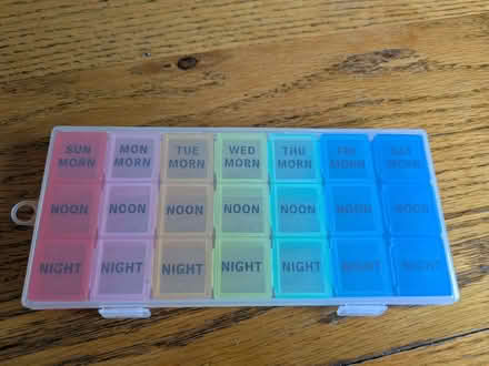 Photo of free Small Tablet box (Parkwood Rainham ME8) #2