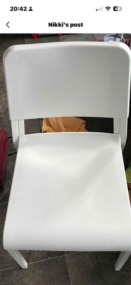 Photo of free IKEA chair (Sychdyn CH7) #1