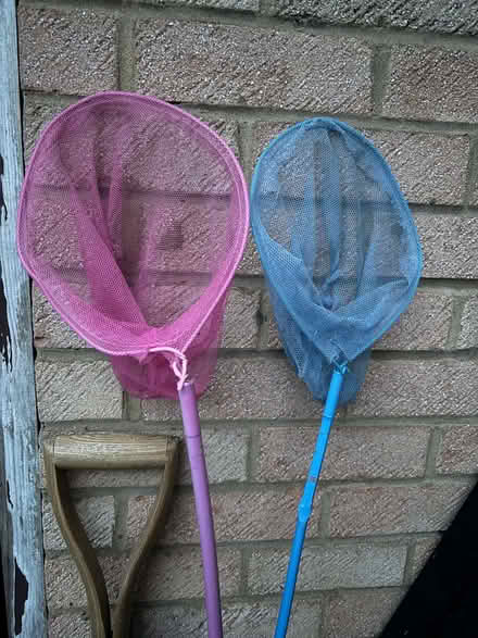 Photo of free Two nets with long handles for pond dipping (Downs Barn MK14) #1