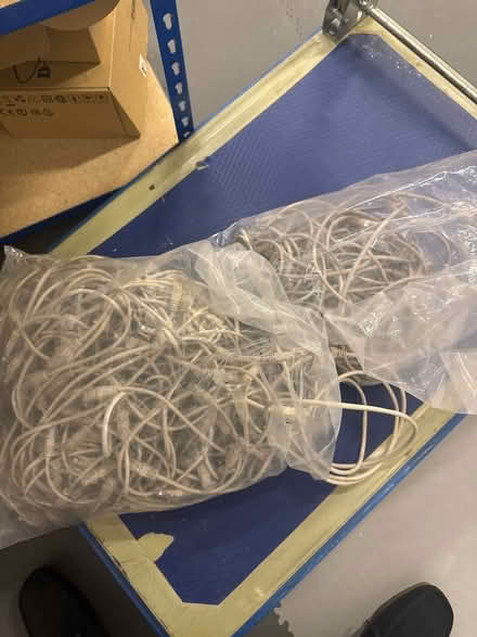 Photo of free CAT6 cables assorted (Barbican EC1A) #1