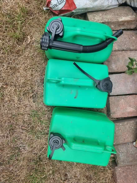Photo of free 3 empty fuel cans (Westwick NR10) #1