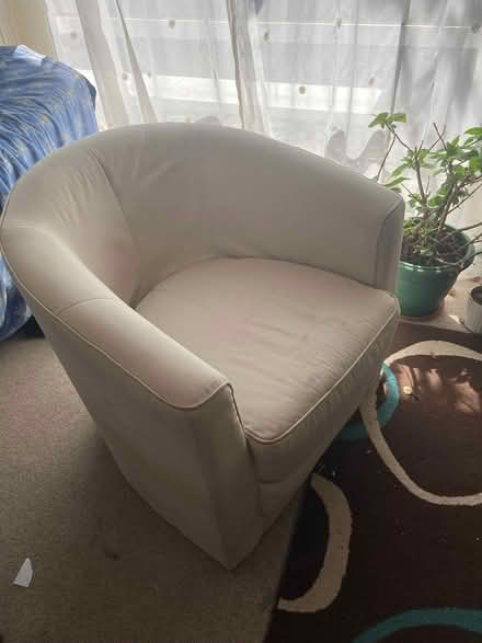 Photo of free Cream armchair (Willingdon BN22) #1