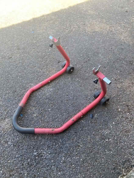 Photo of free Motor bike stand (Feltham TW14) #1