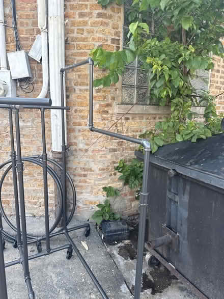 Photo of free Retail rolling racks (Downtown Wilmette) #2