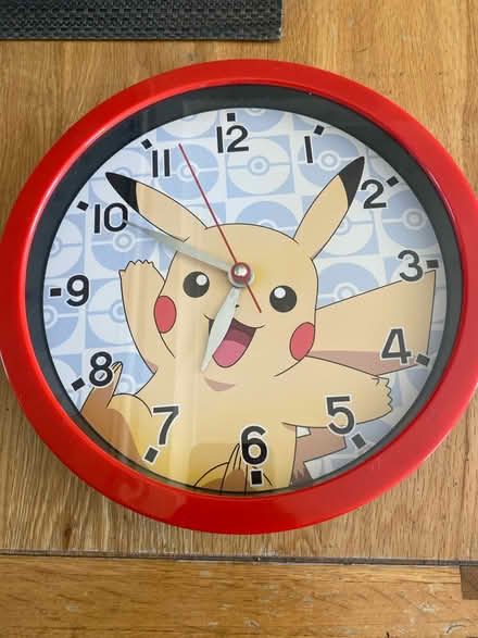 Photo of free Pokémon wall clock (Ha2) #1