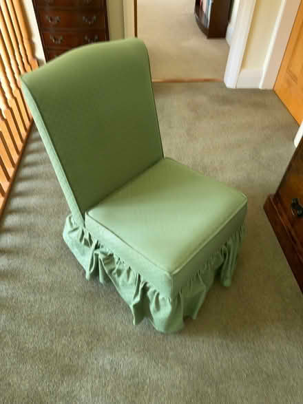 Photo of free Bedroom chair, perfect condition. (Tywyn LL31) #1