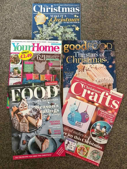 Photo of free Your Home, Christmas Craft and Good food Christmas magazines (Kirkley NR33) #1