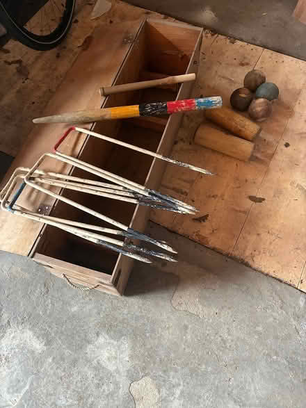 Photo of free Part of vintage croquet set (Costessey NR8) #1