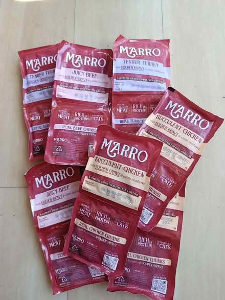 Photo of free Frozen Marro cat food 1+ adult (Hazlemere) #1
