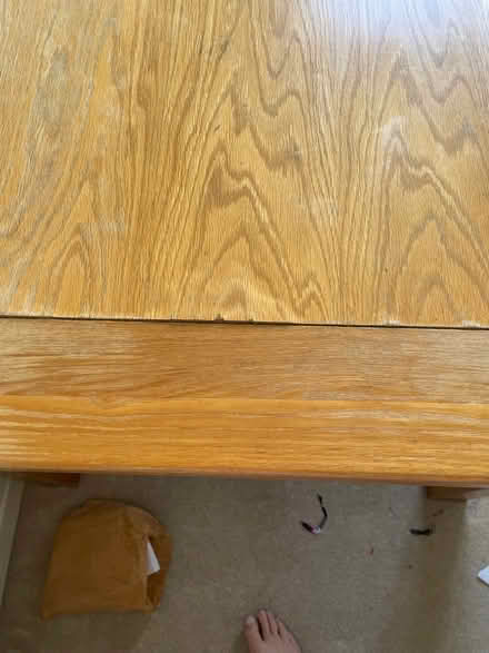 Photo of free Large dining table 6ft (Whalley) #2