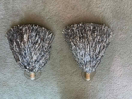 Photo of free Pair of Silver Pompoms (Lucas Valley) #1