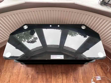 Photo of free Black Glass TV Unit (MK42 Elstow) #2