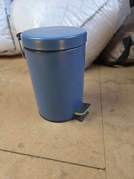 Photo of free Blue small bathroom pedal bin (North Laine BN1) #1