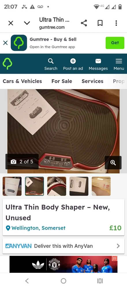 Photo of free Body shaker (Ta219ep) #1