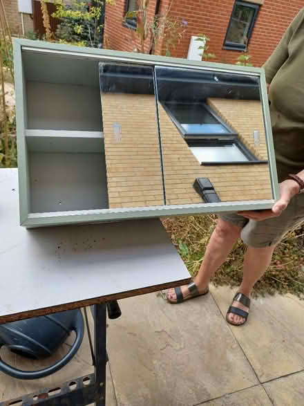 Photo of free Glazed bathroom cabinet. (Wisewood S6) #1