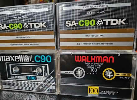 Photo of walkmans ,recordable cassettes (Ashover DE55) #1
