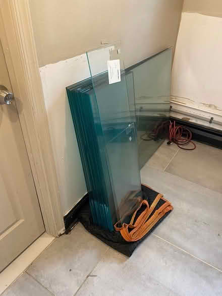 Photo of free Glass Shelving and Wood (22202) #2