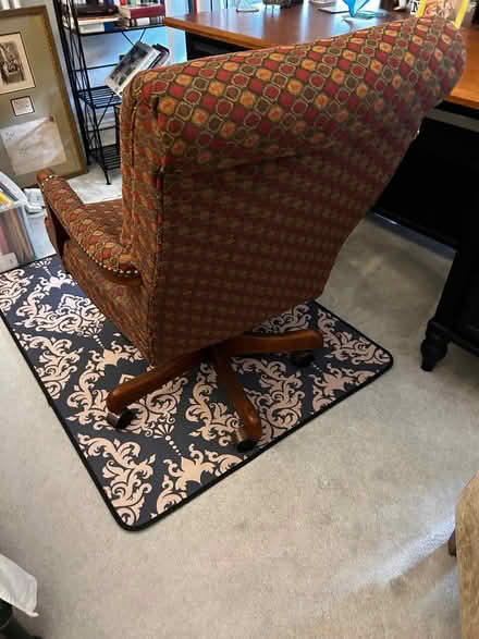 Photo of free Upholstered desk chair (West End EH3) #2