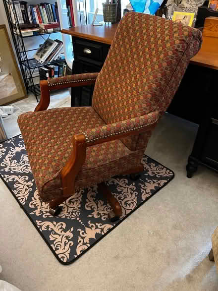 Photo of free Upholstered desk chair (West End EH3) #3